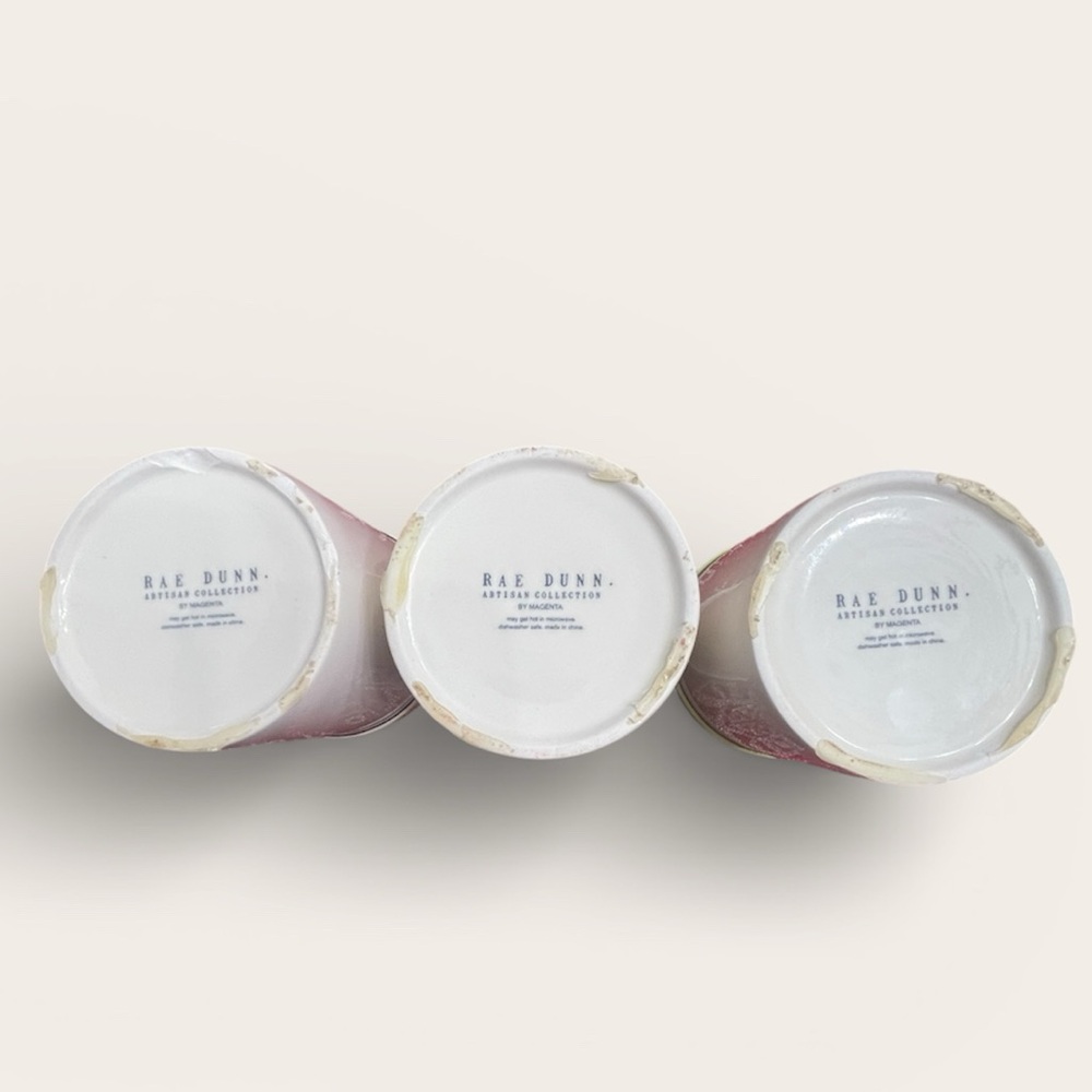 Rae Dunn Artisan Collection White and Black Canisters - Picture 2 of 3